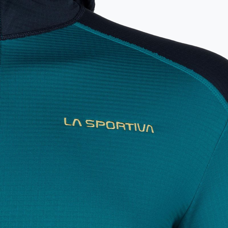 Bluza trekkingowa męska La Sportiva Upendo Hoody crystal/night blue 3