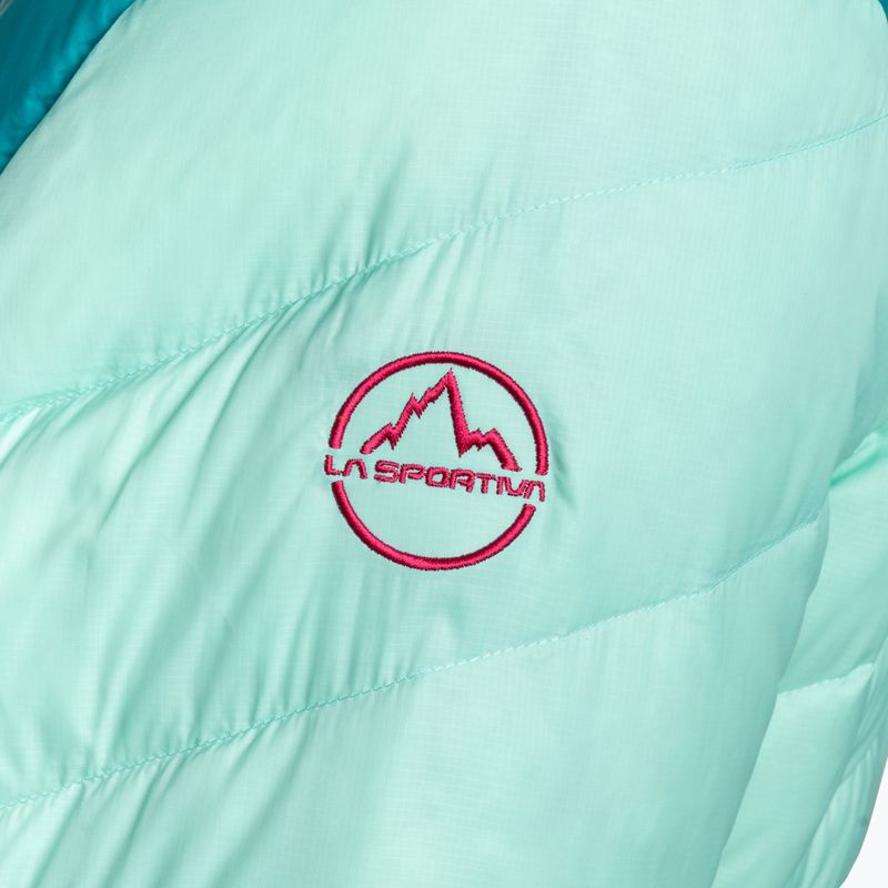 Kurtka puchowa damska La Sportiva Deimos Down turquoise/crystal 3