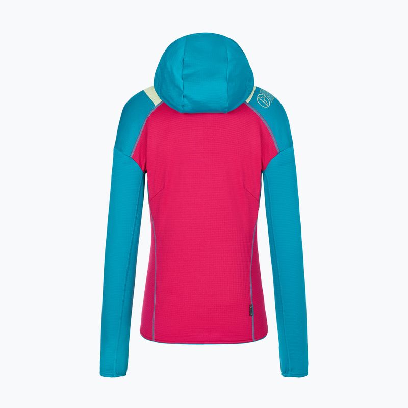 Bluza trekkingowa damska La Sportiva Upendo Hoody cerise/crystal 7