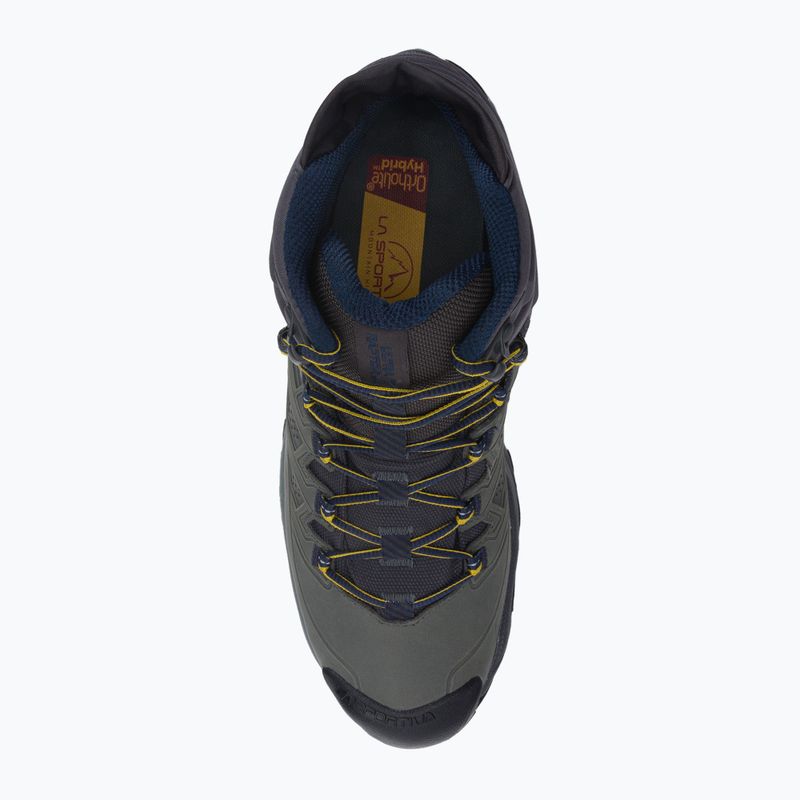 Buty trekkingowe męskie La Sportiva Ultra Raptor II Mid Leather GTX clay/night blue 6