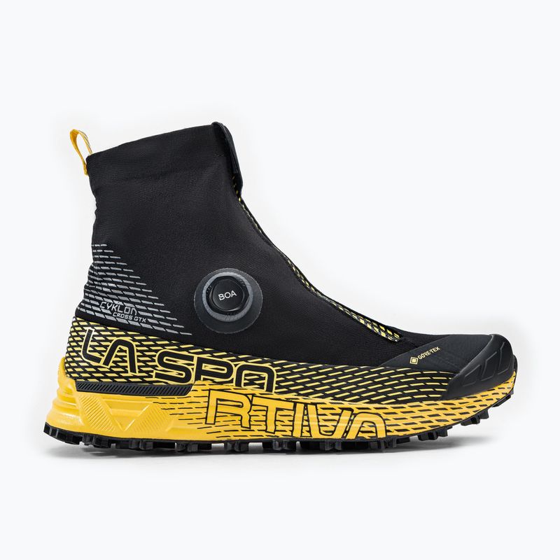 Buty do biegania męskie La Sportiva Cyklon Cross GTX 2022 black/yellow 2