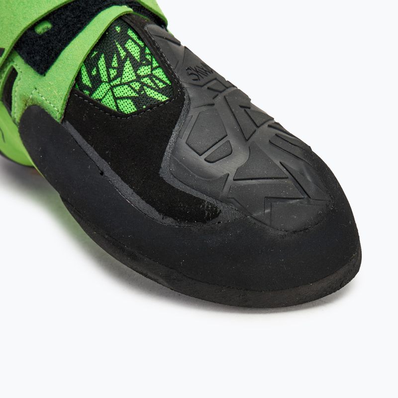 Buty wspinaczkowe męskie La Sportiva Skwama Vegan black/flash green 6