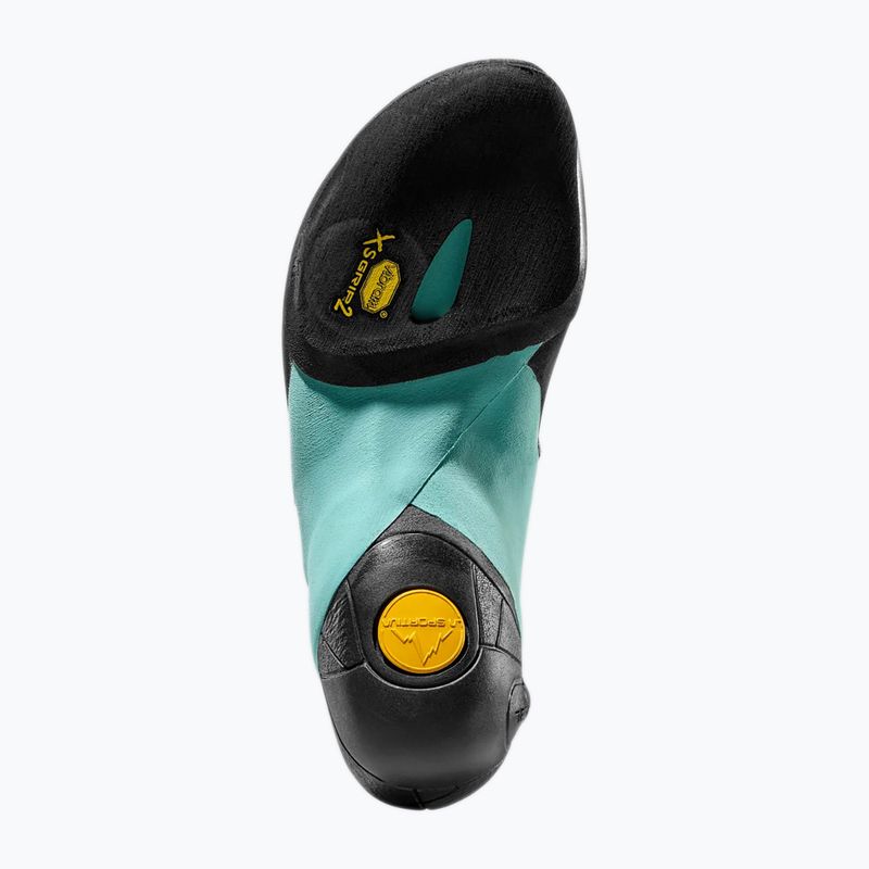 Buty wspinaczkowe damskie La Sportiva Skwama Vegan carbon/turquoise 12