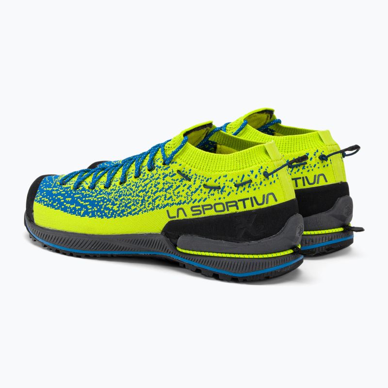 Buty podejściowe męskie La Sportiva TX2 Evo lime punch/electric blue 3