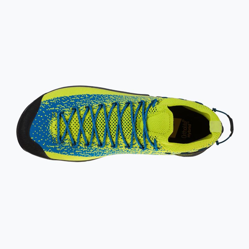 Buty podejściowe męskie La Sportiva TX2 Evo lime punch/electric blue 15