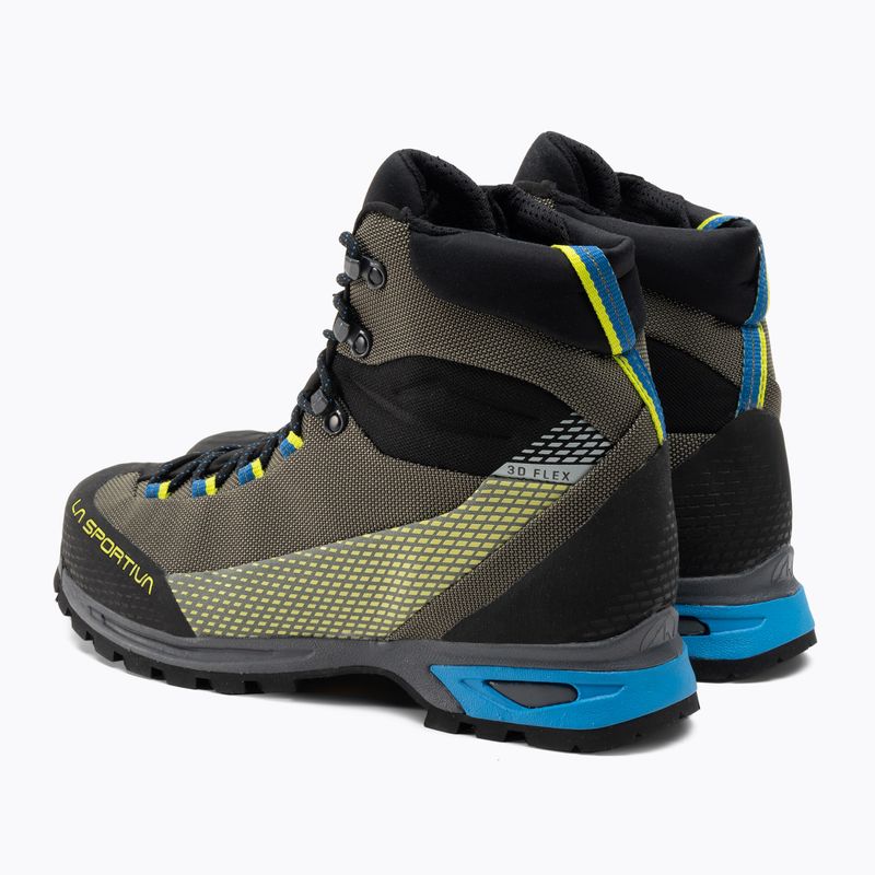 Buty trekkingowe męskie La Sportiva Trango TRK GTX clay/lime punch 3