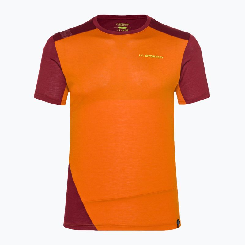 Koszulka wspinaczkowa męska La Sportiva Grip hawaiian sun/sangria 4