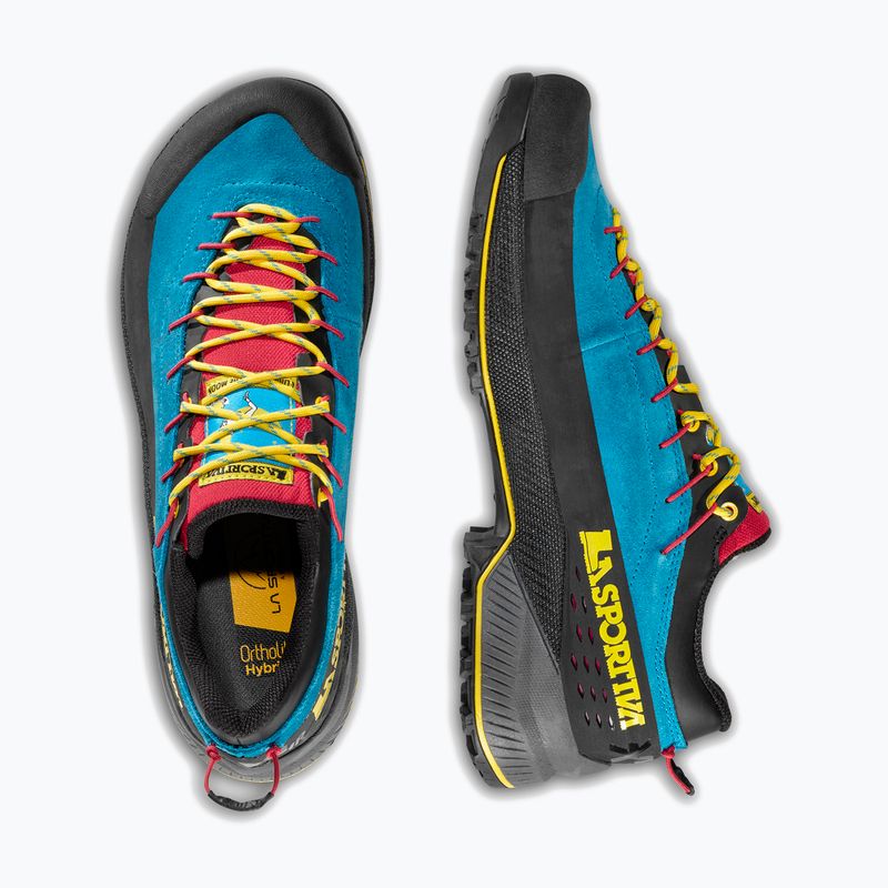Buty podejściowe męskie La Sportiva TX4 R turchese/giallo 12