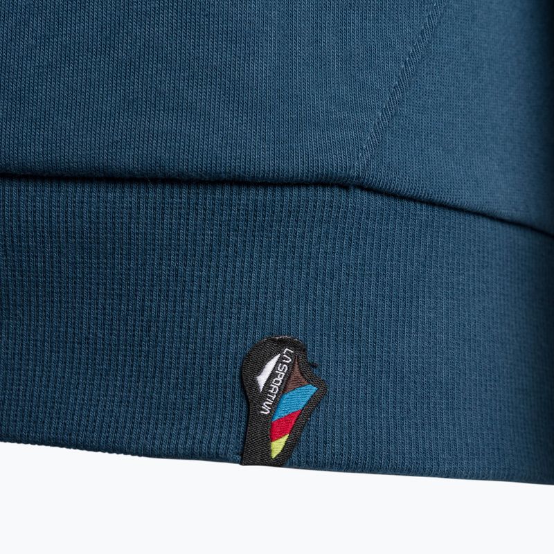 Bluza trekkingowa damska La Sportiva Retro Hoody storm blue 3