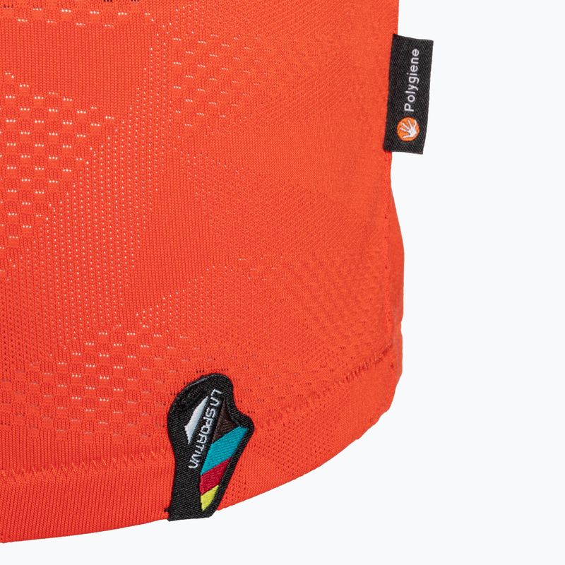 Koszulka wspinaczkowa damska La Sportiva Charm Tank cherry tomato/lagoon 5