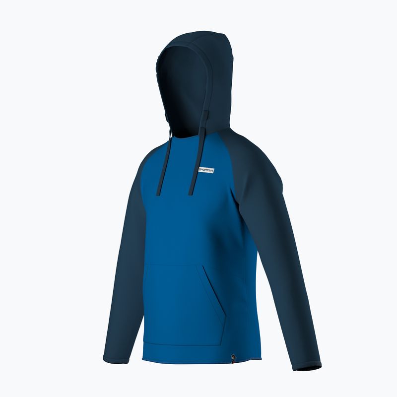 Bluza trekkingowa męska La Sportiva Telendos Hoody electric blue/storm blue 5