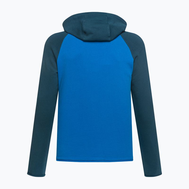 Bluza trekkingowa męska La Sportiva Telendos Hoody electric blue/storm blue 2