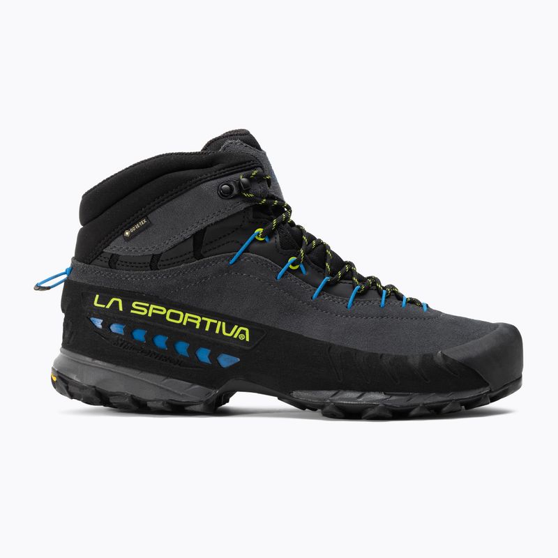 Buty podejściowe męskie La Sportiva TX4 Mid GTX carbon/lime punch 2