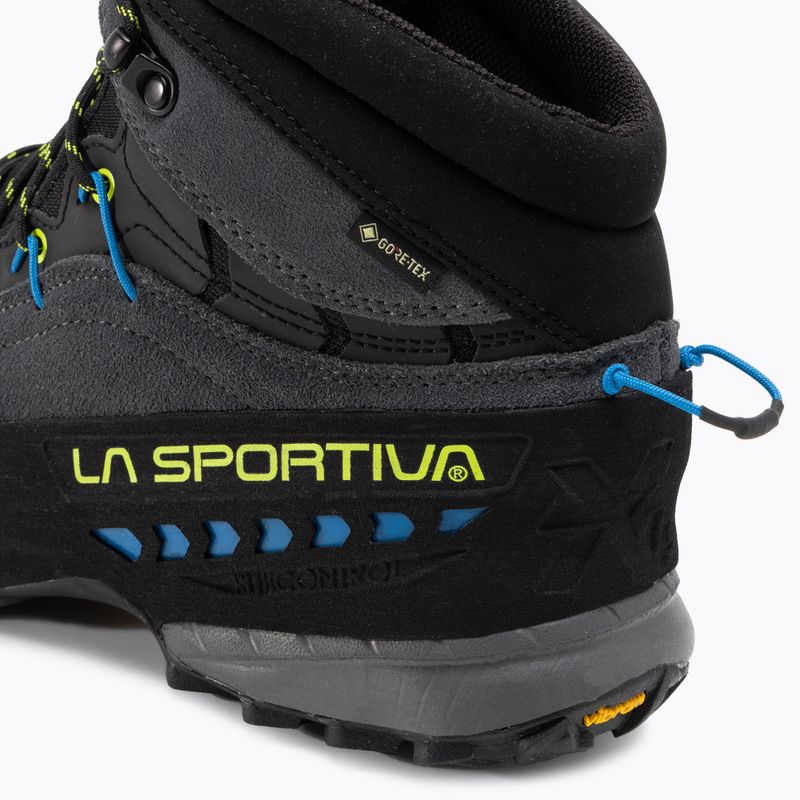 Buty podejściowe męskie La Sportiva TX4 Mid GTX carbon/lime punch 8