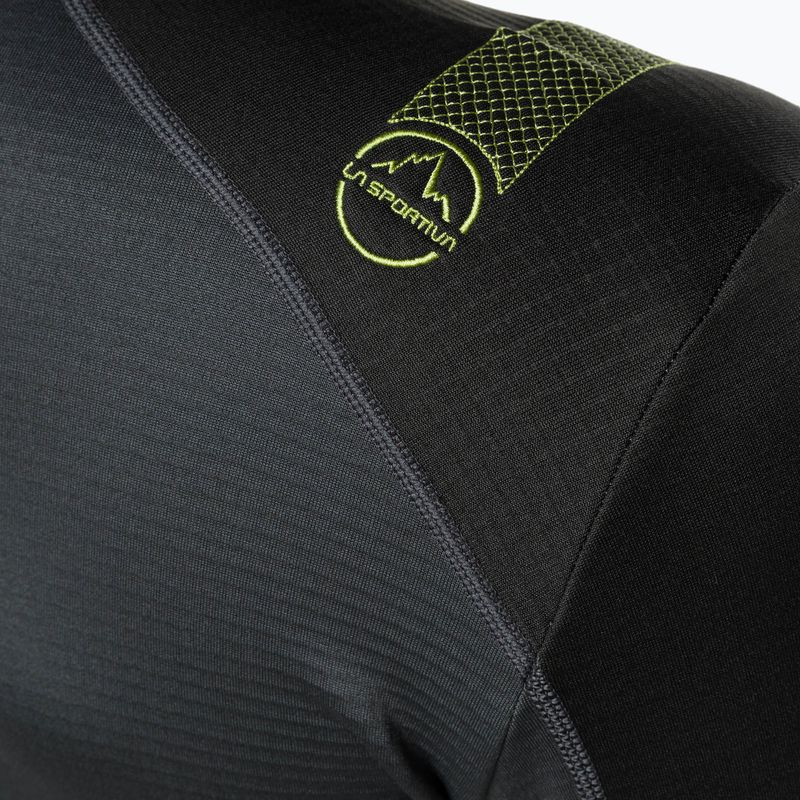 Bluza męska La Sportiva Upendo Hoody carbon/ lime punch 5