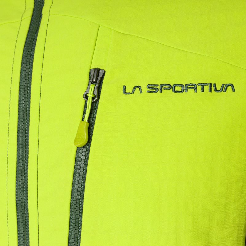 Bluza trekkingowa męska La Sportiva Session Tech Hoody forest/lime punch 8