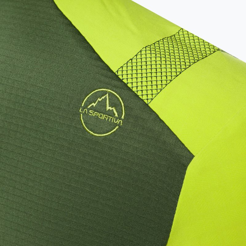 Bluza trekkingowa męska La Sportiva Session Tech Hoody forest/lime punch 11