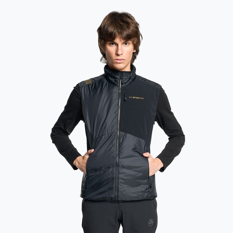 Bezrękawnik trekkingowy męski La Sportiva Ascent Primaloft Vest black