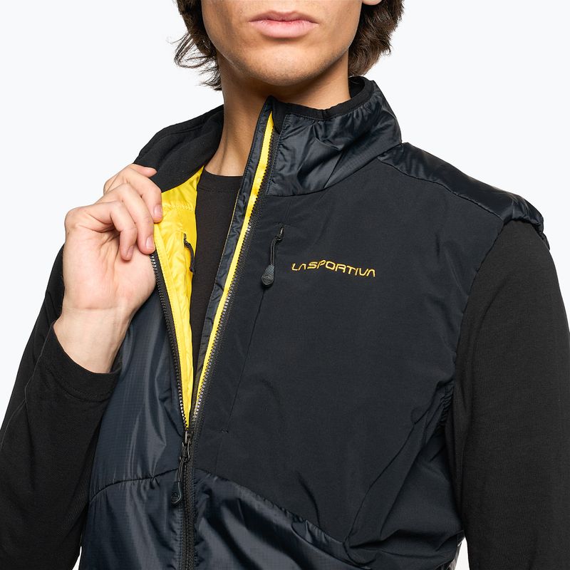 Bezrękawnik trekkingowy męski La Sportiva Ascent Primaloft Vest black 4