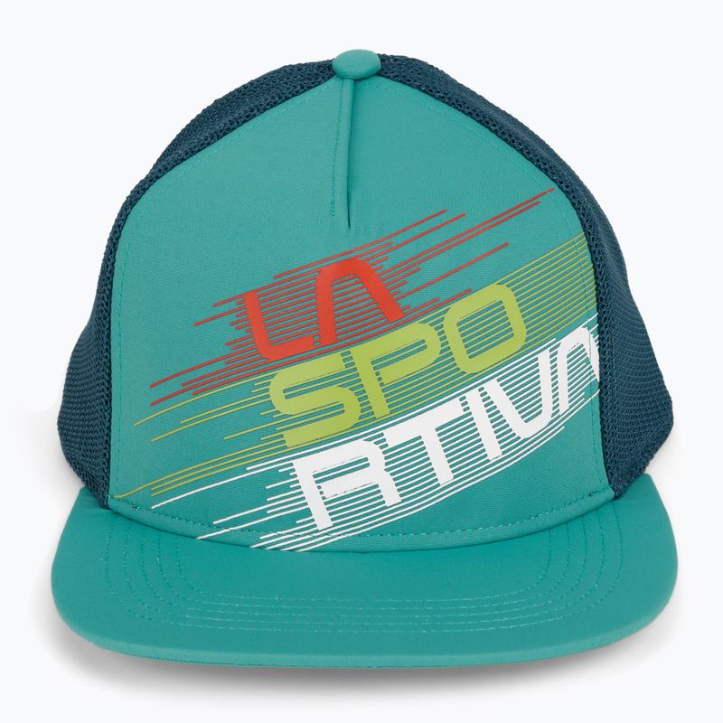 Czapka z daszkiem La Sportiva Trucker Hat Stripe Evo lagoon/storm blue 4