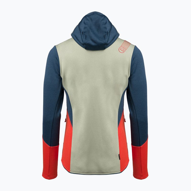 Bluza trekkingowa damska La Sportiva Cosmic Hoody tea/storm blue 2