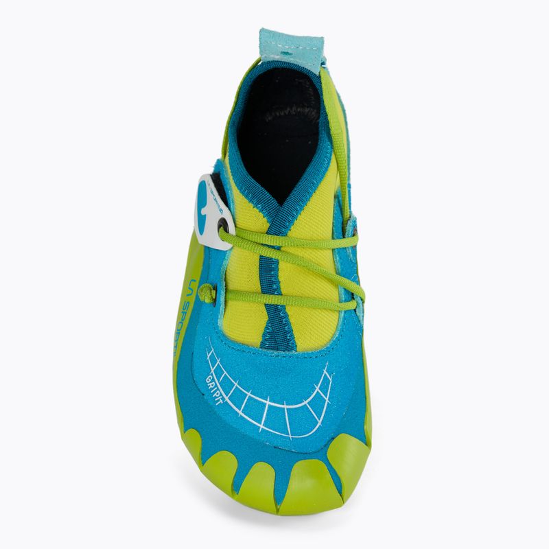 Buty wspinaczkowe dziecięce La Sportiva Gripit blue sulphur 6