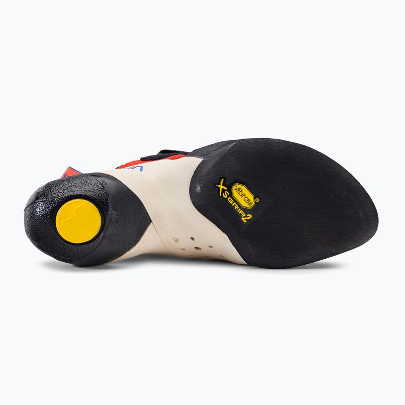 Buty wspinaczkowe damskie La Sportiva Solution white/lily orange 5