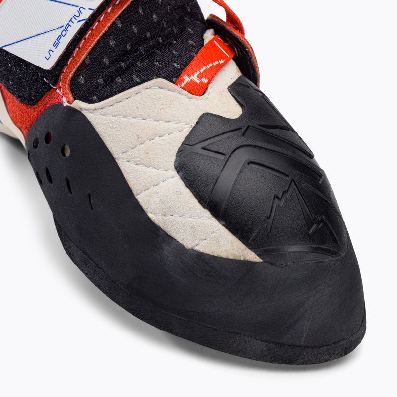 Buty wspinaczkowe damskie La Sportiva Solution white/lily orange Solution ZFCS014W00003 7