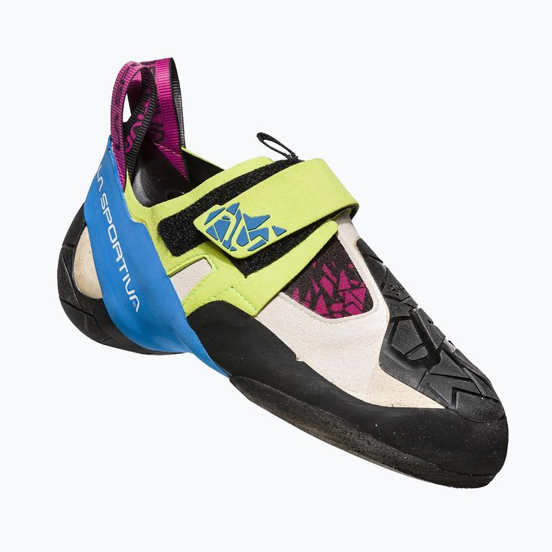 Buty wspinaczkowe damskie La Sportiva Skwama apple green/cobalt blue 8