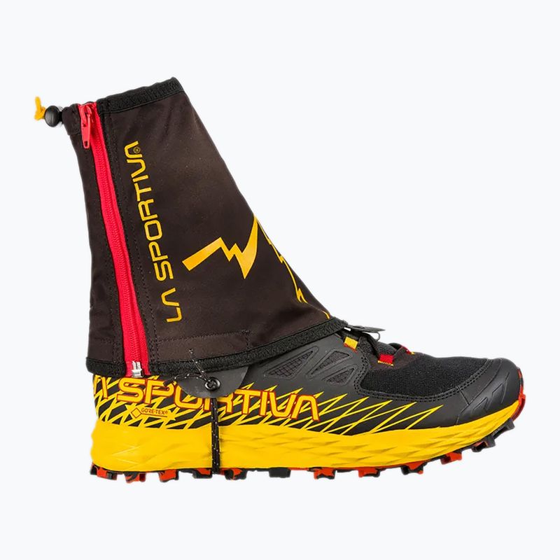 Stuptuty La Sportiva Winter Running Gaiter black/yellow 3