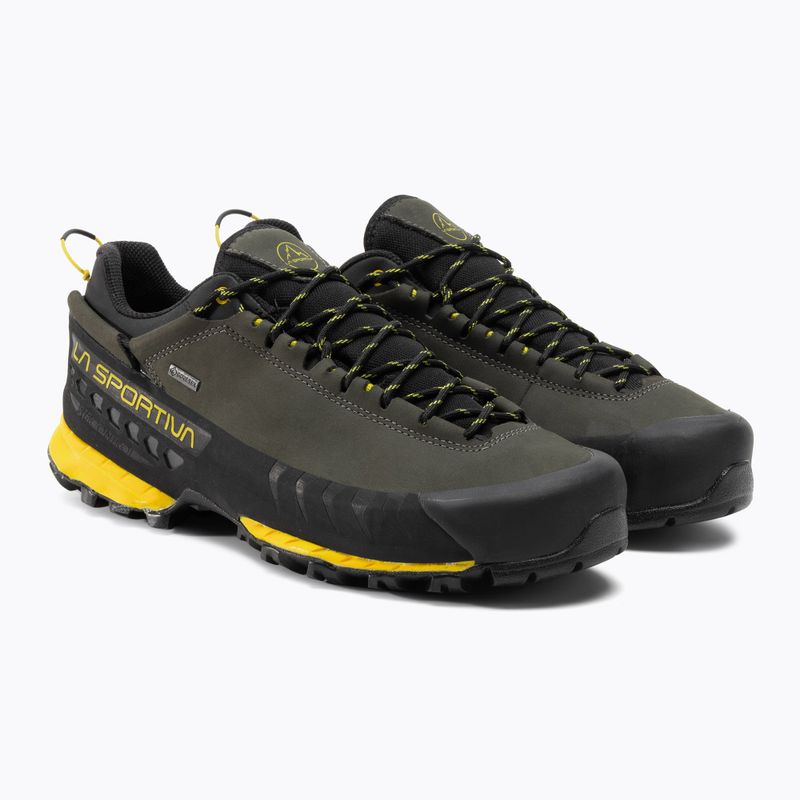 Buty podejściowe męskie La Sportiva TX5 Low GTX carbon/yellow 4