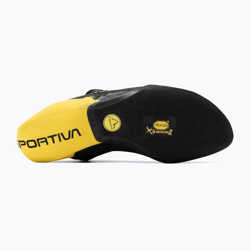 Buty wspinaczkowe La Sportiva Cobra 4.99 black/yellow 5