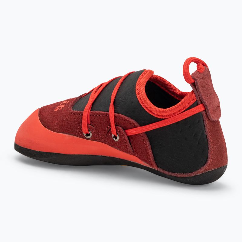 Buty wspinaczkowe dziecięce La Sportiva Stickit chili/ poppy 3