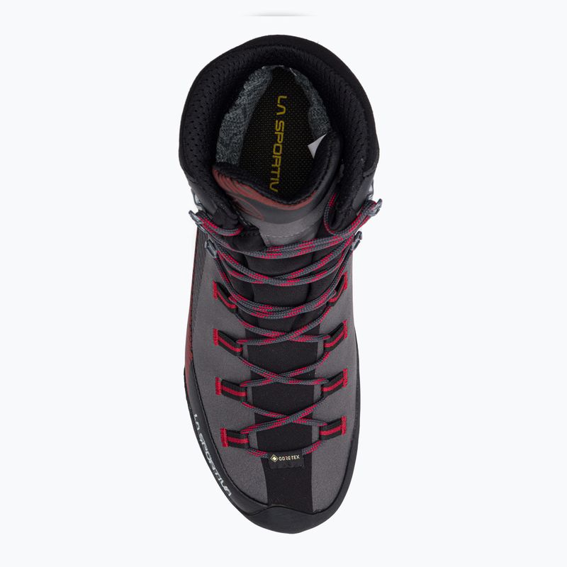 Buty trekkingowe męskie La Sportiva Trango TRK Leather GTX carbon/chili 6