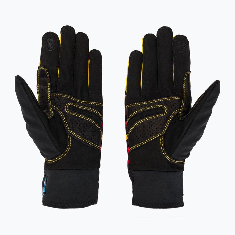 Rękawice skiturowe męskie La Sportiva Skimo Race black/yellow 2