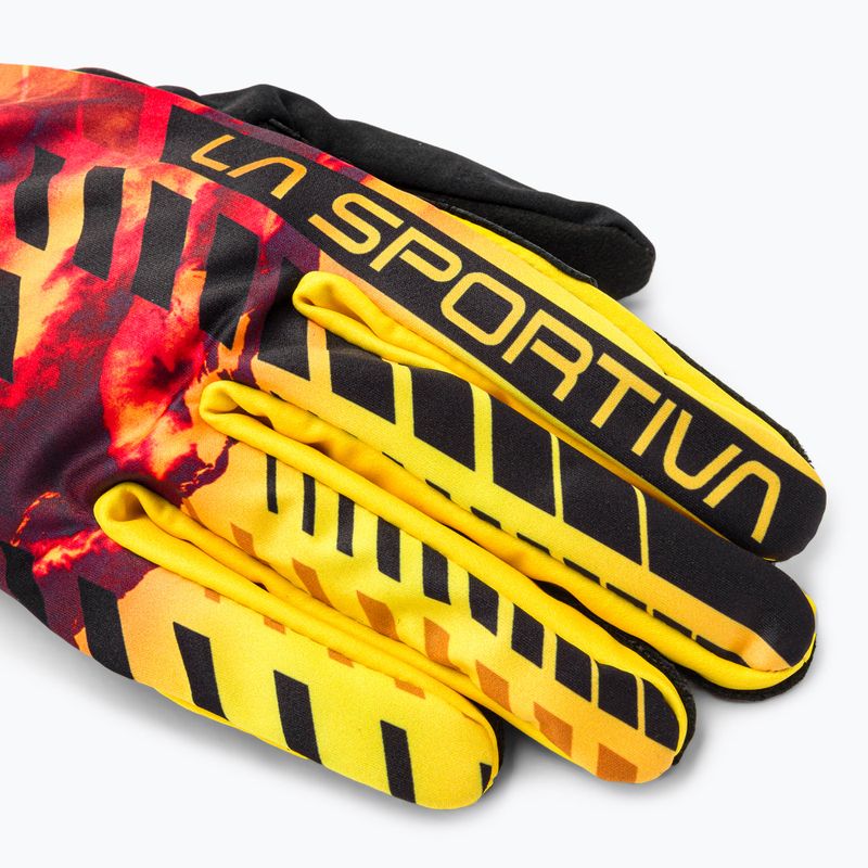 Rękawice skiturowe męskie La Sportiva Skimo Race black/yellow 4