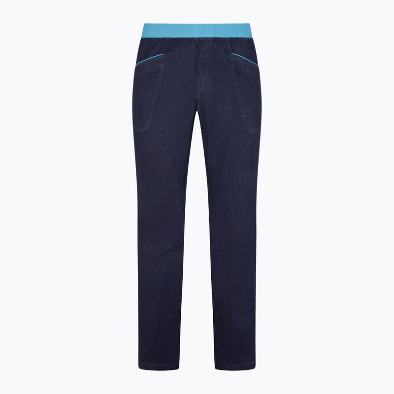 Spodnie wspinaczkowe męskie La Sportiva Cave Jeans jeans/topaz