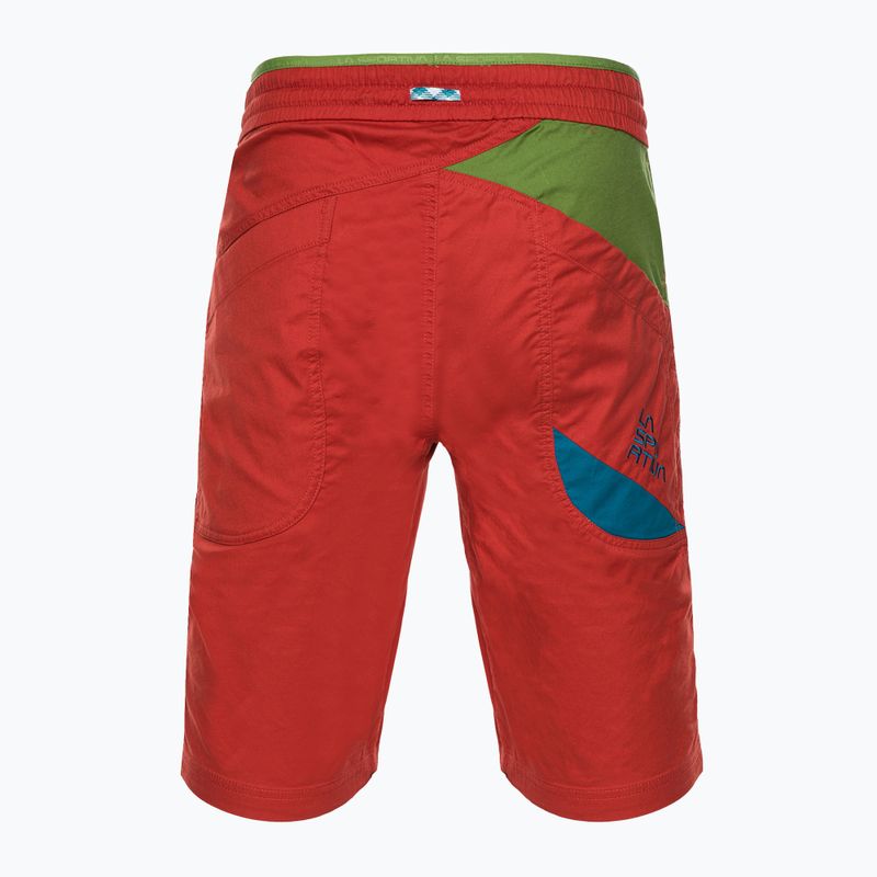 Spodenki wspinaczkowe męskie La Sportiva Bleauser saffron kale 2