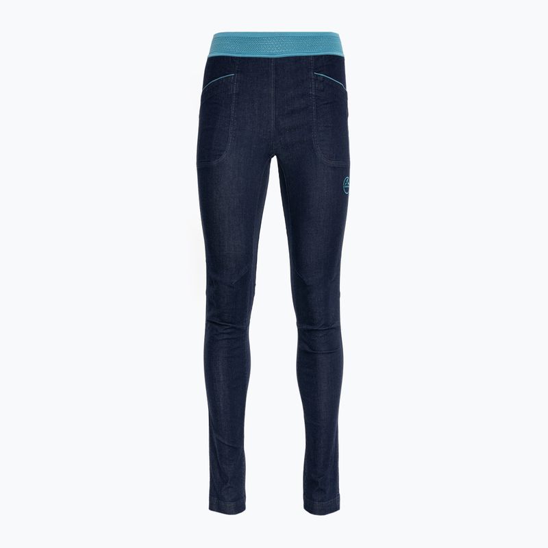 Spodnie wspinaczkowe damskie La Sportiva Miracle Jeans jeans/topaz