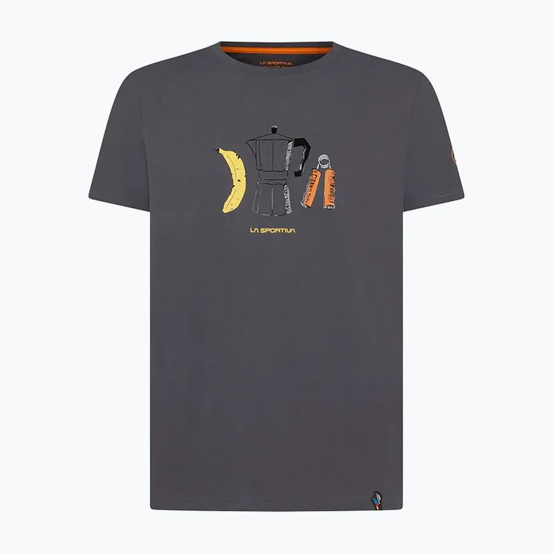 Koszulka wspinaczkowa męska La Sportiva Breakfast carbon/maple
