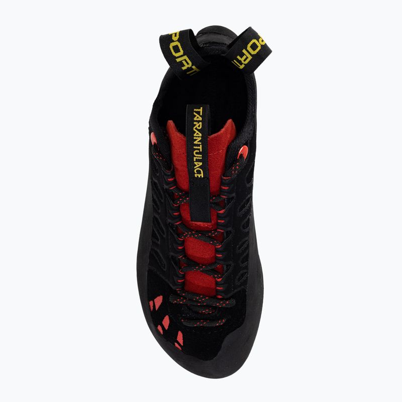 Buty wspinaczkowe La Sportiva Tarantulace black poppy 6