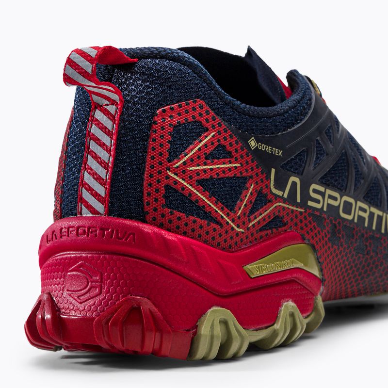 Buty do biegania męskie La Sportiva Bushido II GTX night blue/tango red 9