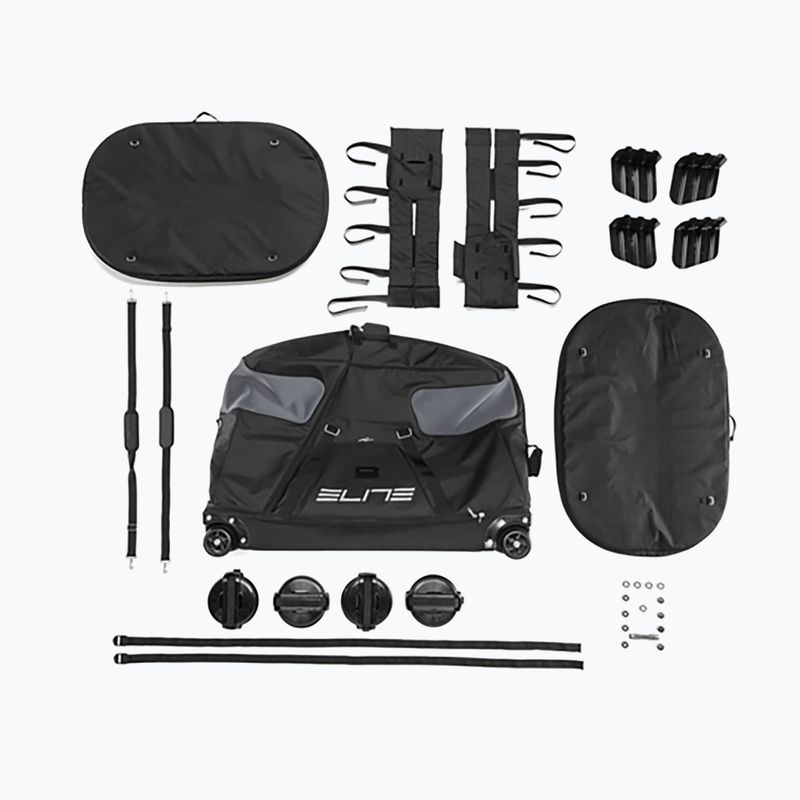 Torba transportowa na rower Elite Borson black/grey 4