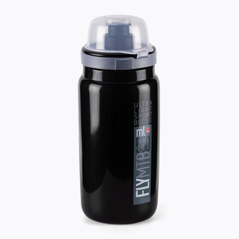 Bidon rowerowy Elite FLY MTB czarno-szary EL01604311