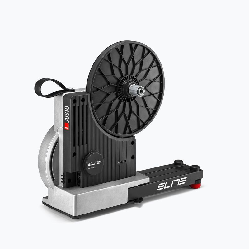 Trenażer rowerowy Elite Trainer Justo czarno-srebrny EL0211001