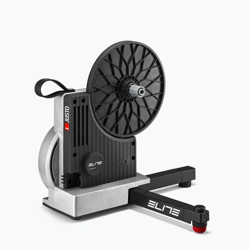 Trenażer rowerowy Elite Trainer Justo czarno-srebrny EL0211001 2
