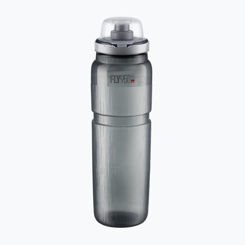Bidon rowerowy Elite FLY Tex MTB 950 ml transparent grey