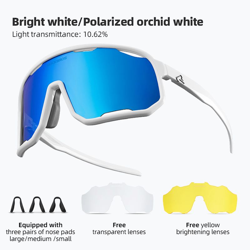 Okulary przeciwsłoneczne Rockbros 14210010 Photochromic transparent/blue/yellow/clear 2