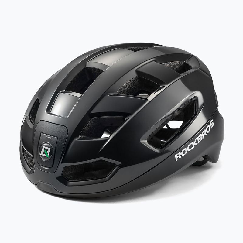 Kask rowerowy Rockbros 100036001 With Remote Control and Warning Light black