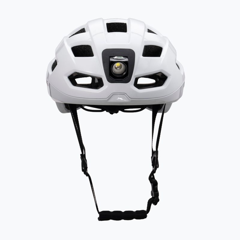 Kask rowerowy Rockbros 100036002 With Remote Control and Warning Light white 2